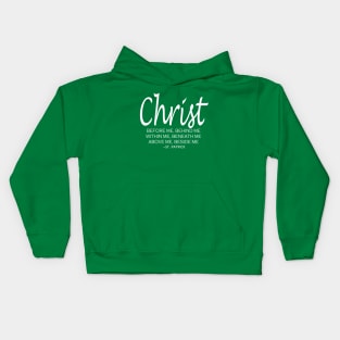 St Patrick Prayer Kids Hoodie